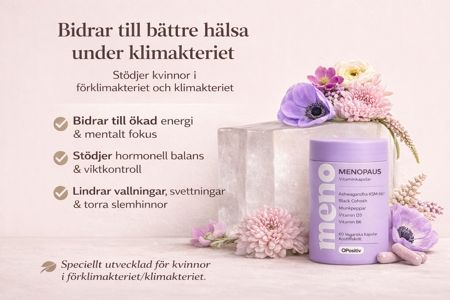 MENO - Krom och vitamin B12