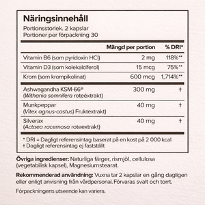 MENO - Krom och vitamin B12