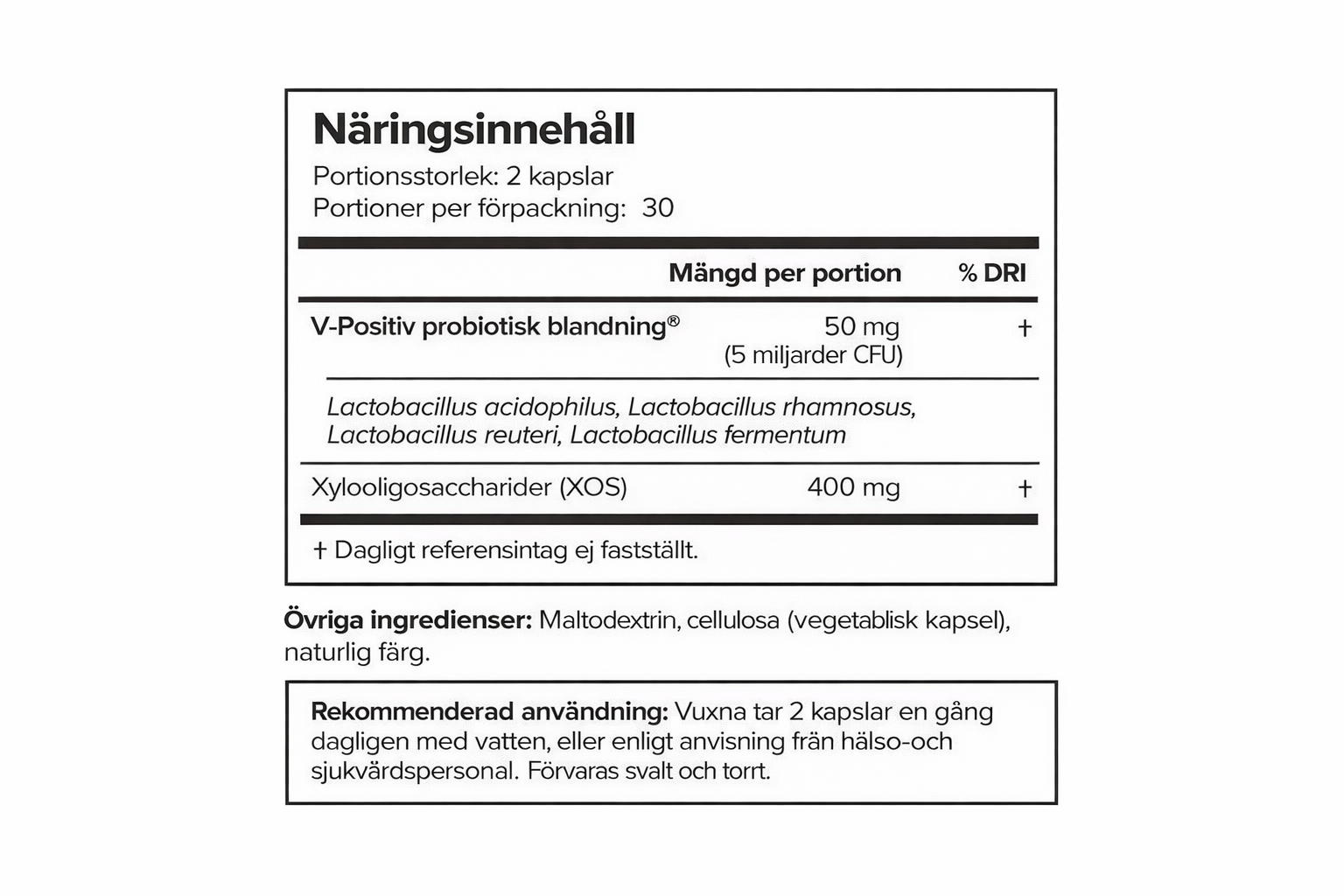 Uro - Vaginal Probiotic